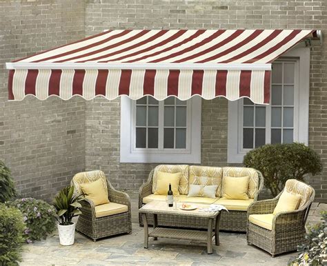 Sunjoy Ceylon Retractable Patio Awning Reviews Wayfair