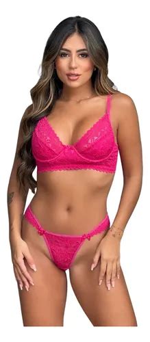 Kit Lingerie Fantasia Sex Feminina Conforto Noiva Lua De Mel MercadoLivre