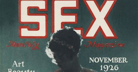 PUBLICADOS BRASIL SEX a famosa revista erótica da década de 1920 nos EUA