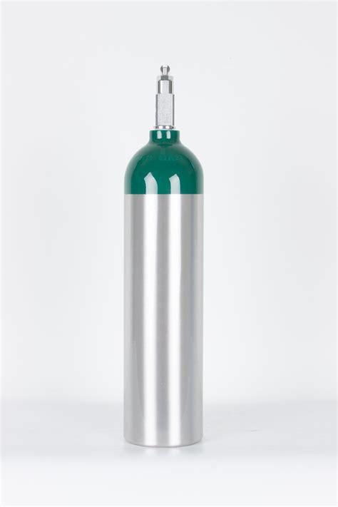 Seamless Aluminum Cylinder Medical Oxygen Cylinder 2L 4L 8L With Tped