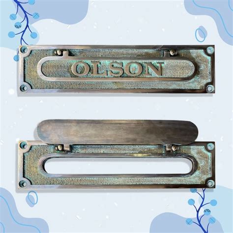 Antique Letter Box Slot Etsy Uk