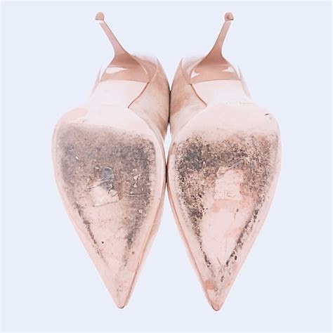 Jimmy Choo Shoes Jimmy Choo Suede Anouk Nude Pumps Poshmark