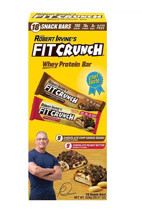 Fitcrunch High Protein Bars Variety Pack ; 18 ct. – Company Coffee Shop Online