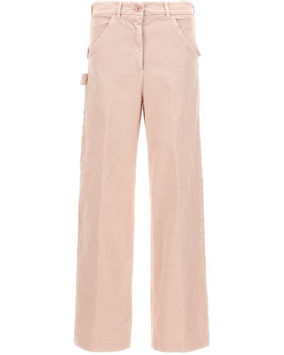 Natural Nude Pants For Women Lyst