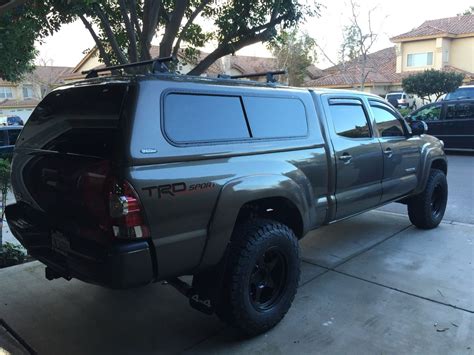 Leer Canopy For Toyota Tacoma Long Bed Truck