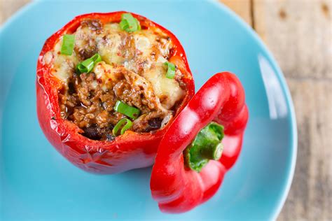 Hoe Lang Moet Gevulde Paprika In De Oven