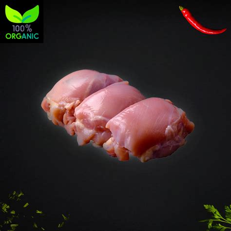 Boneless Chicken Thigh Organic Outback Butchery