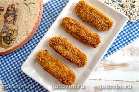 Рыбные палочки. Рецепт с фото