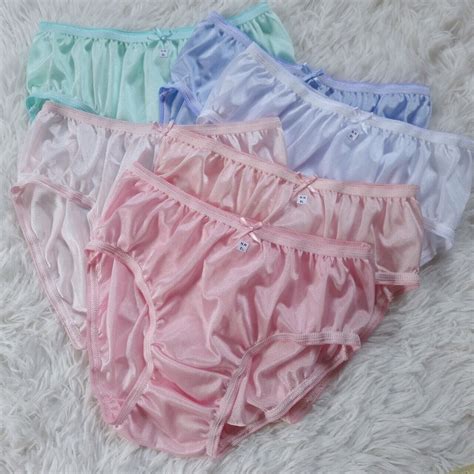 Light Bikini Women Premium Size L Nylon Silky Soft Smooth Briefs Hip EBay