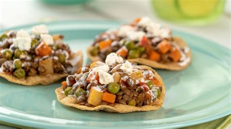 Crujientes Y Exquisitas Receta Para Preparar Tostadas De Picadillo