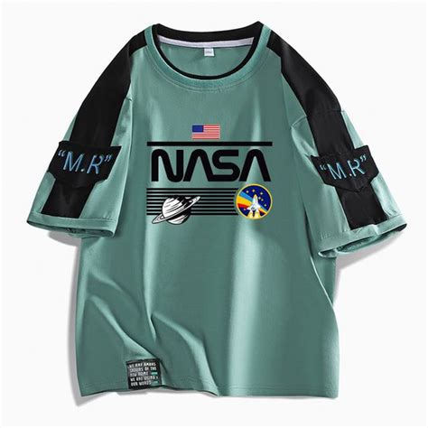 Футболка NASA, размер 48, цвет зеленый - купить по выгодной цене в ...