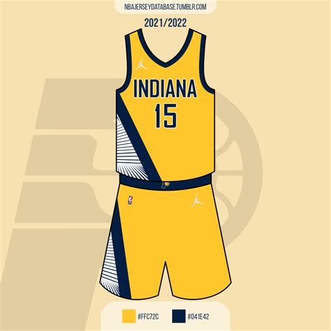 NBA Jersey Database, Indiana Pacers Statement Jersey 2020-Present