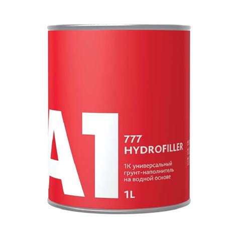 Грунт-изолятор A1 777 1К HYDROFILLER, 1 л 777HD-1000 - выгодная цена ...