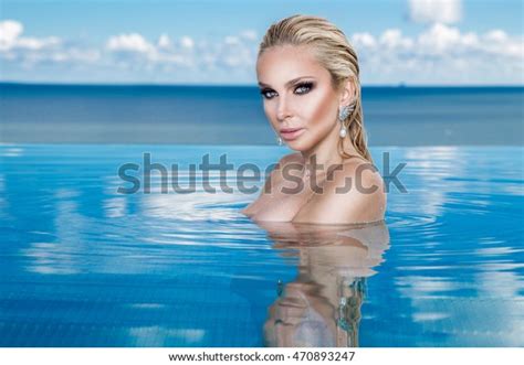 Sexy Woman Bikini On Sun Tanned Slim Stock Photo 470893247 Shutterstock
