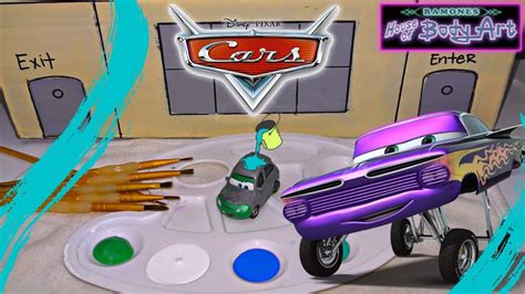 Disney Pixar Cars Ramones House Of Body Art Cars Transformation Cars