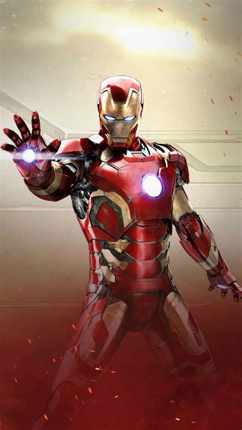 Download Best Iron Man Laser Beam Repulsor Wallpaper