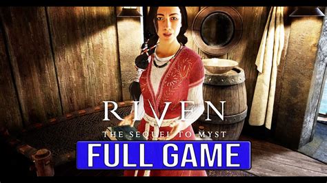 Riven Full Gameplay Walkthrough No Commentary Riven 2024 Remake Full