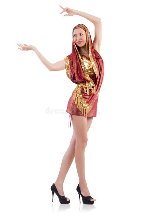 Danse De Ventre De Danse De Fille Photo Stock Image Du Action Bikini