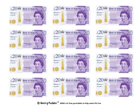 Printable Play Money Play And Learn World Of Printables