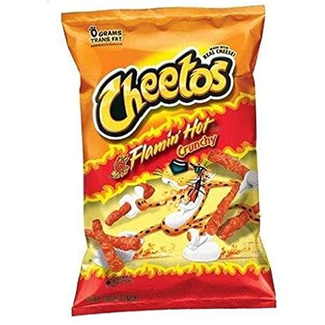 Cheetos Flamin Hot Crunchy Oz Pack Of Walmart