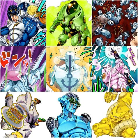 Favorite Stands in JoJo's Bizarre Adventure : r/3x3s