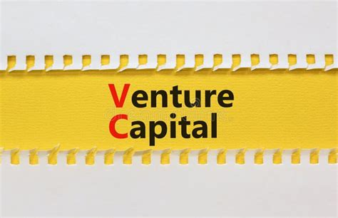 Vc Venture Capital Abbraviation Symbol Concept Words Vc Venture