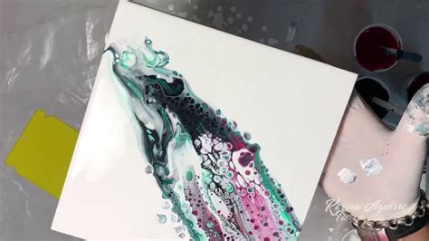 15 TUTORIAL ACRILICOS FLUIDOS Acrylic Pouring En Español Medusa