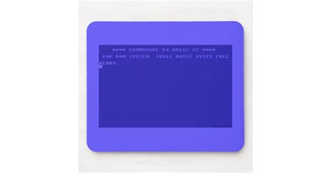 Commodore 64 mouse pad | Zazzle