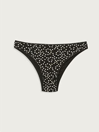 Lcw Eco Siyah Desenli Bikini K Lot W Ee Z Lqj Lcw