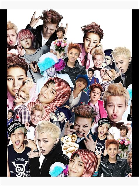 "The many faces of G-Dragon " Poster for Sale by Ksiiaissi | Redbubble