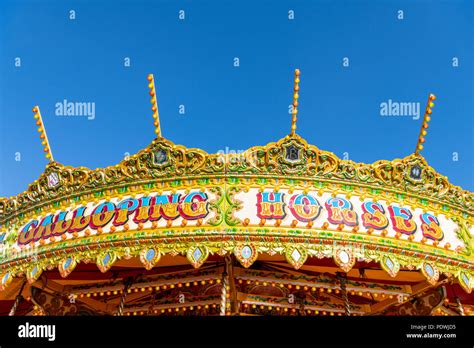 Funfair Ride Traditional Stock Photos And Funfair Ride Traditional Stock