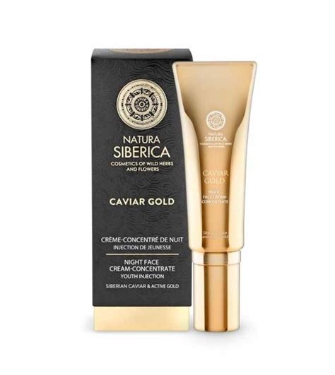 Caviar Gold Crema de Día Activa Natura Siberica, 30 ml.