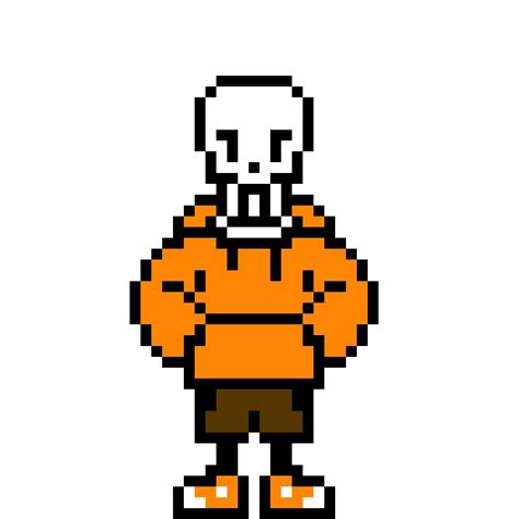 Swap Papyrus Pixel Art You Can Download 600x600 Swap Papyrus Pixel