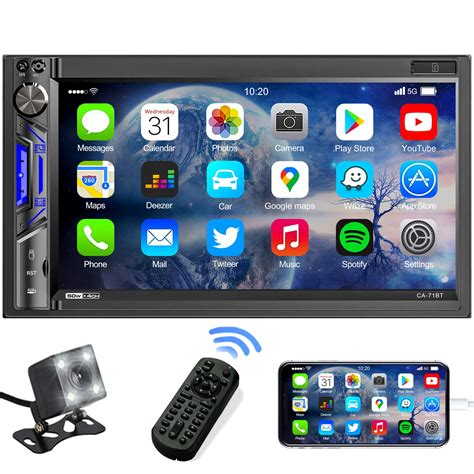 Buy Soundkits Double Din Car Stereo Receiver Inch Hd Touchscreen Car