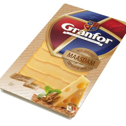 Сыр Granfor Маасдам 45% - «Аристократ среди сыров (фото).» | отзывы