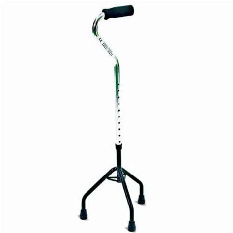 Adult Polished Aluminium Tripod Walking Stick 2 45 Kg At Rs 725 Piece