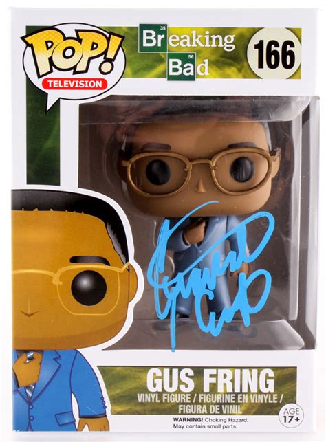 Giancarlo Esposito Signed Breaking Bad Funko Pop Figure Psa Hologram