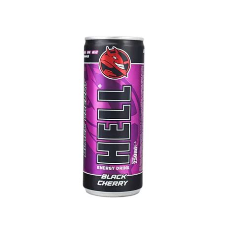 Hell Energy Black Cherry 24x25cl Babylon Drinks