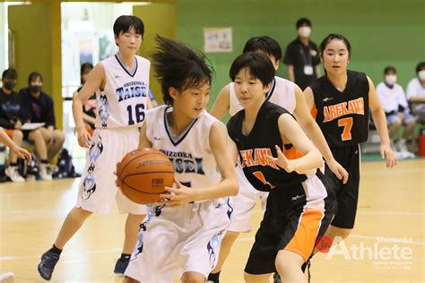 【中体連2021】女子バスケ3位決定戦 ジュニアアスリート静岡