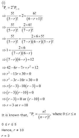 Ncert Solutions For Class 11 Maths Chapter 7 Permutation And