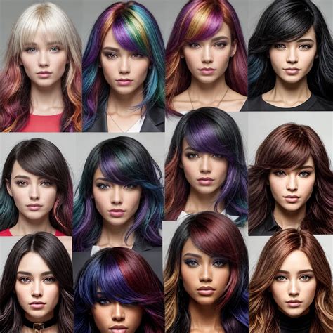 Cabelos E Cores Da Moda - A influência das cores de cabelo na moda
