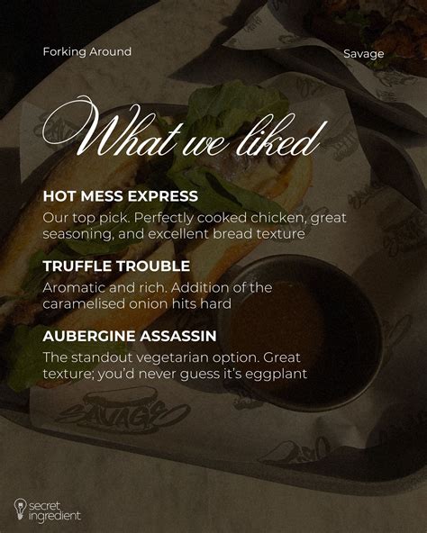 Secret Ingredient - Food Consultants