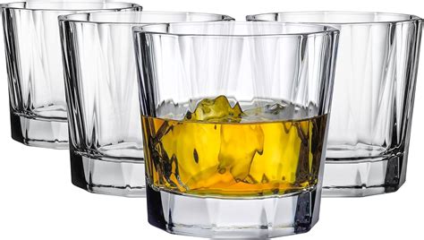 Amazon NUDE Whiskey Glasses Set Of Hemingway Oz Lead Free Crystal Old Fashioned