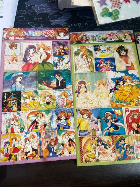 Cardcaptor Sakura Sticker Set Hobbies And Toys Stationary And Craft