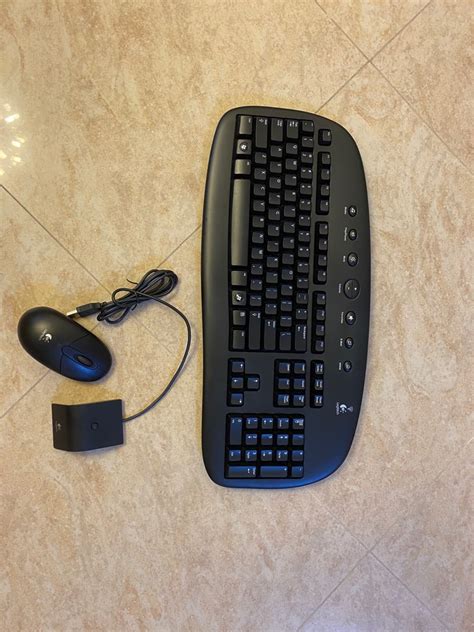 logitech cordless internet pro  mouse computers tech parts