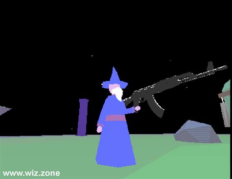 Wizard With Gun Rgaming