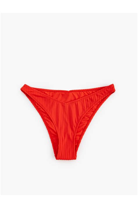 Koton Astarl Dokulu Asimetrik Bel Bikini Alt Fiyat Yorumlar Trendyol