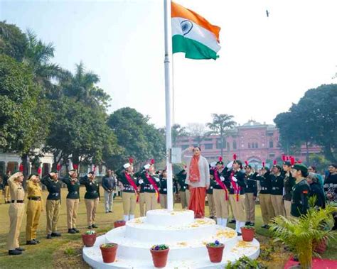 KMV Marks Celebration Of 75th Republic Day With Flag Hoisting Ceremony