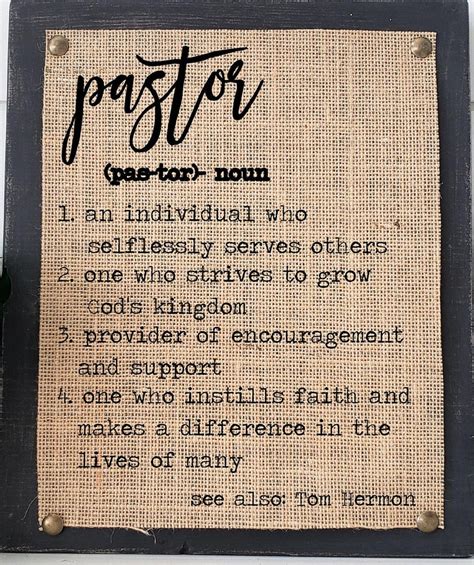 Pastor Gift Pastor Definition Pastor Appreciation Priest Etsy