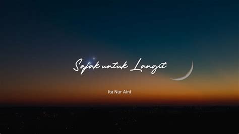 Puisi Sajak Untuk Langit